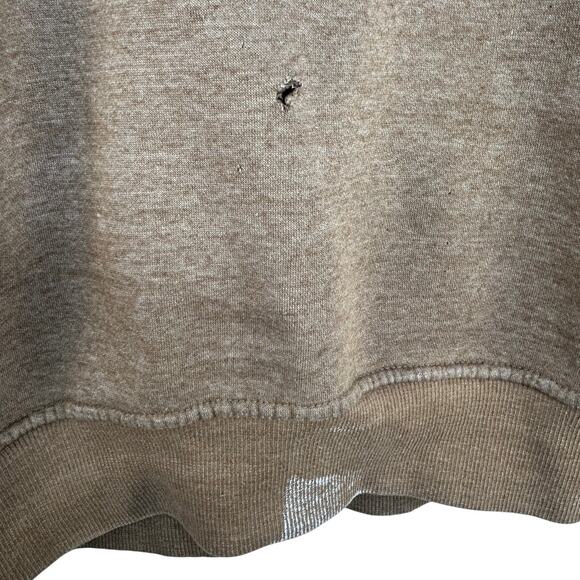 Wells Lamont Distressed Hoodie Men’s L Workwear Grunge Thrashed - Picture 11 of 14